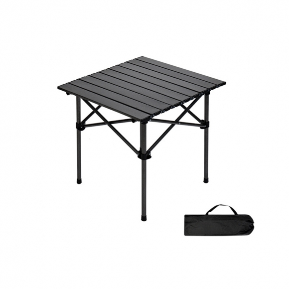 2인용 캠핑 테이블 세트(블랙)
