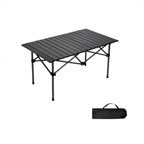 4인용 캠핑 테이블 세트(블랙)