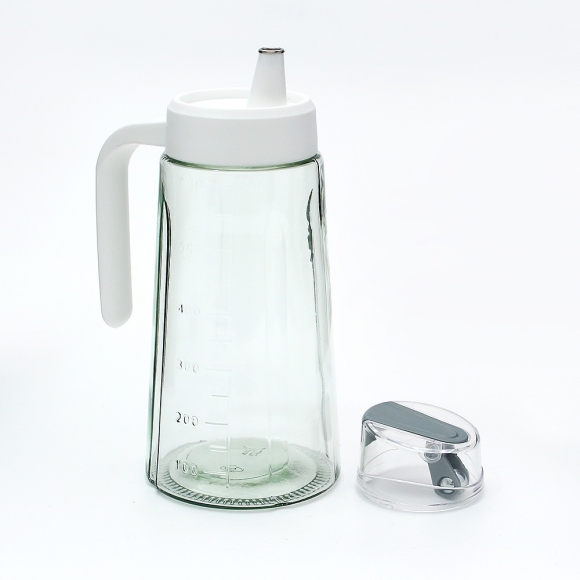 [쿠킹홈] 키친플로 자동개폐 오일병 3p세트(600ml) (그레이)