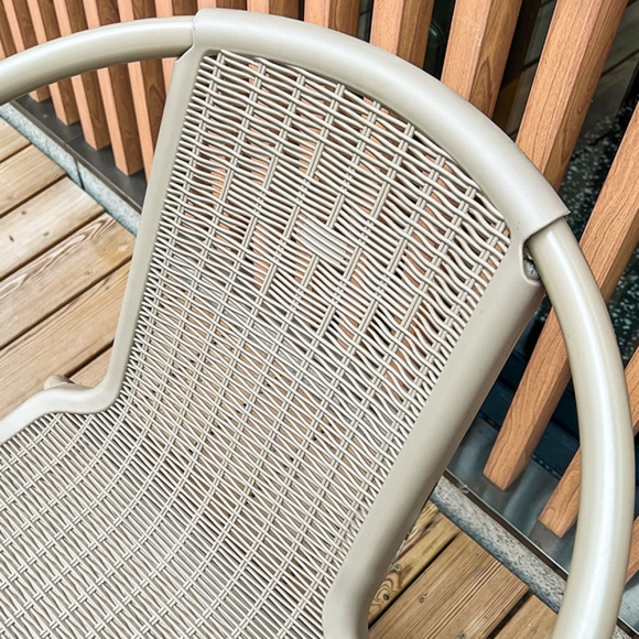 탄소강 2인용 원형테이블 의자 세트