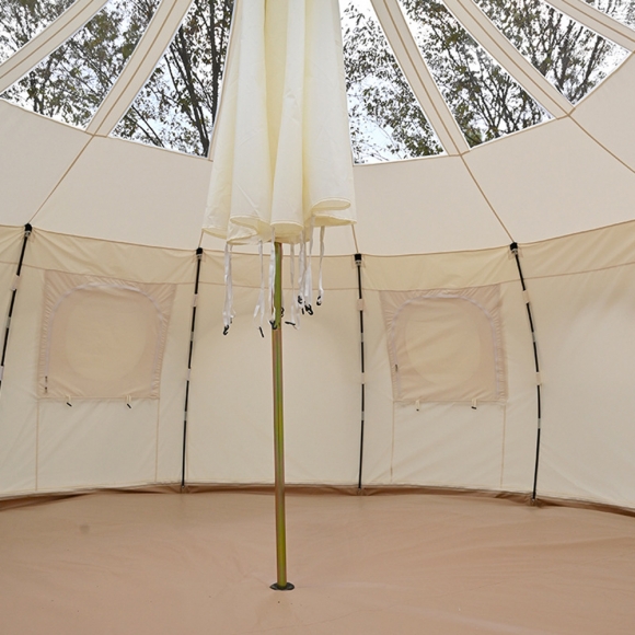 캠핑 쉘터 펌킨 텐트(4m)(5~6인용)