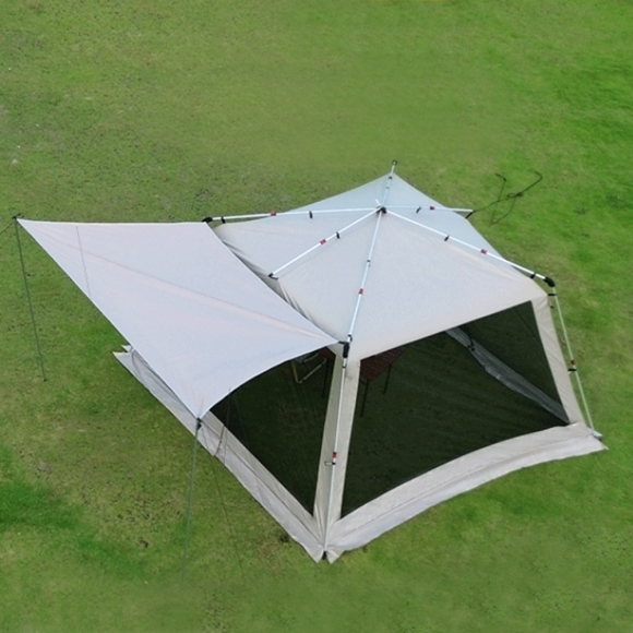 6~8인용 야외 모기장 텐트(가림막 포함)