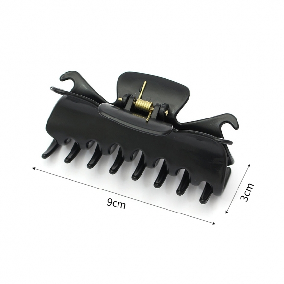 [언니네 가발] 웨이브 올림머리 집게핀 가발(내추럴블랙)