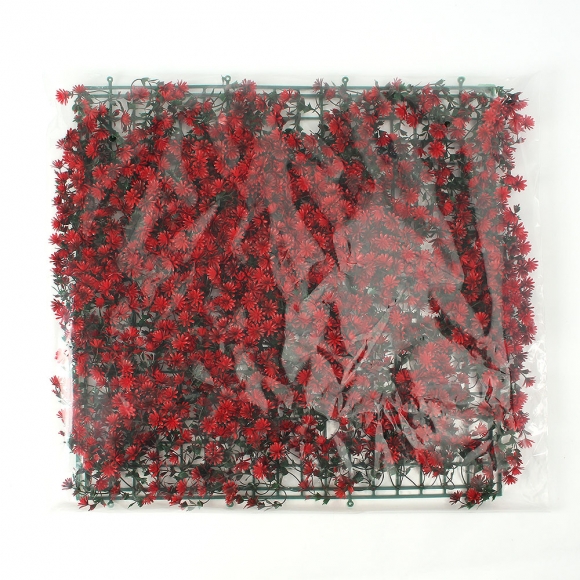 정원인테리어 벽장식 인조잔디(50x50cm) (레드)