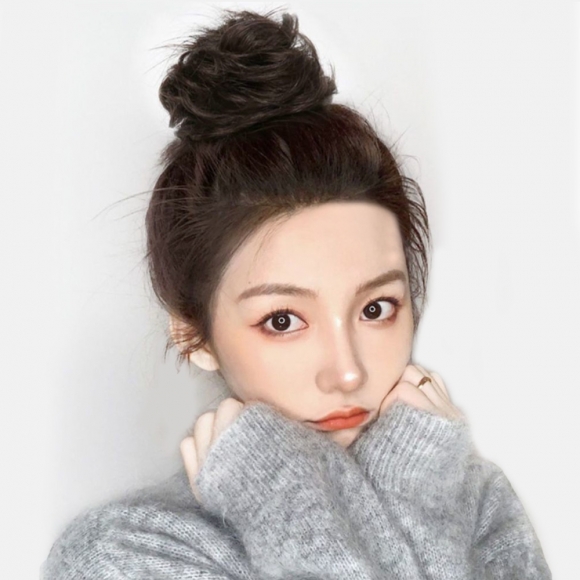 [언니네 가발] 뷰티 올림머리 곱창밴드 가발(브라운) 