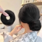 [언니네 가발] 뷰티 올림머리 곱창밴드 가발(블랙)   