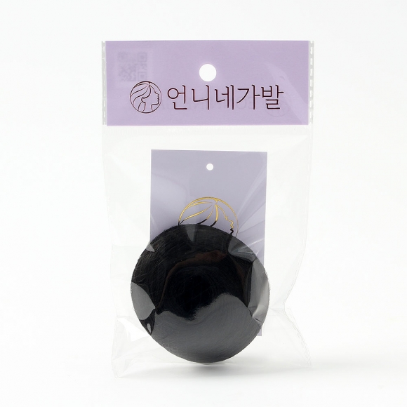 [언니네 가발] 뷰티 올림머리 곱창밴드 가발(블랙)   