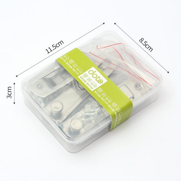 [영달철물] 판걸고리 잠금쇠 4p세트(10x7cm)