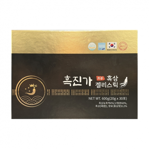 흑진가 흑삼젤리스틱(20g x 30포)