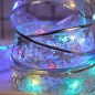 LED 실버 리본 트리 전구(90cm) (컬러)
