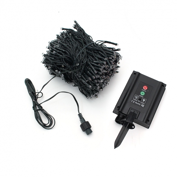 [도토로] 태양광 LED 500구 줄전구(50m) (컬러믹스)