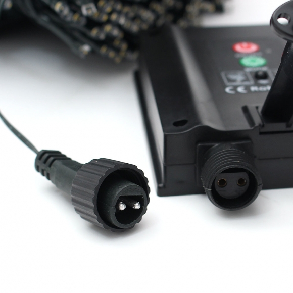 [도토로] 태양광 LED 500구 줄전구(50m) (컬러믹스)