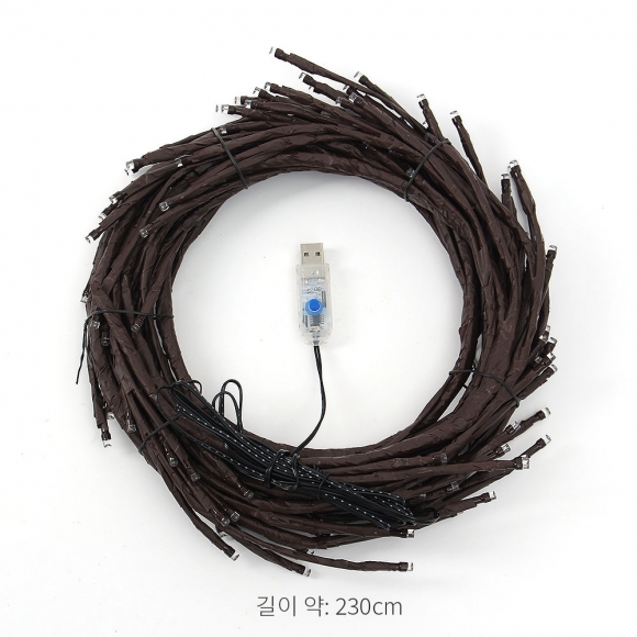 LED USB 휘어지는 나뭇가지 전구(2.3m)