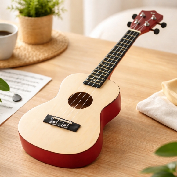 앰쿨 백양나무 콘서트 우쿨렐레 풀세트(4종) (내추럴)