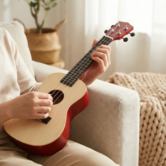 앰쿨 백양나무 콘서트 우쿨렐레 풀세트(4종) (내추럴)