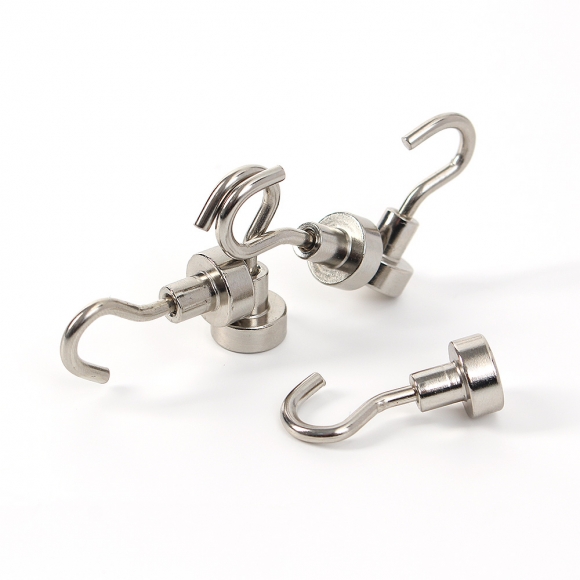 [몬스터킹] 네오디뮴 강력 자석후크 5개입(12x32mm)