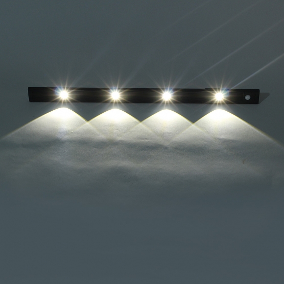 USB충전 무선 LED 센서등(50cm) (블랙)