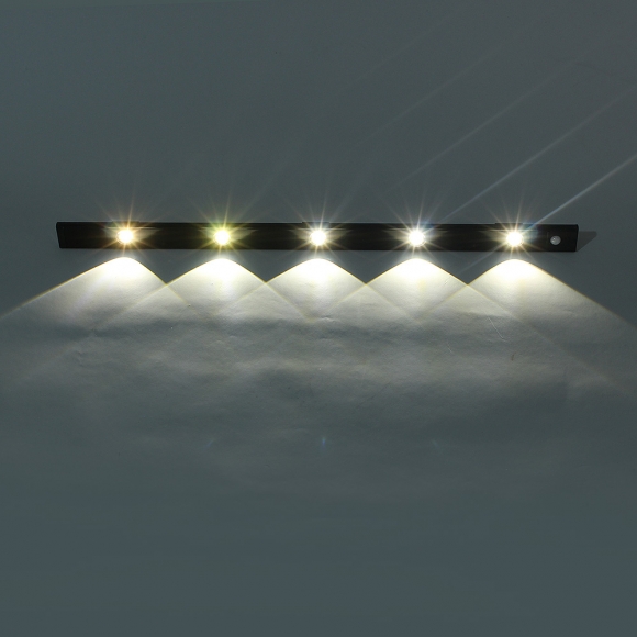 USB충전 무선 LED 센서등(60cm) (블랙)