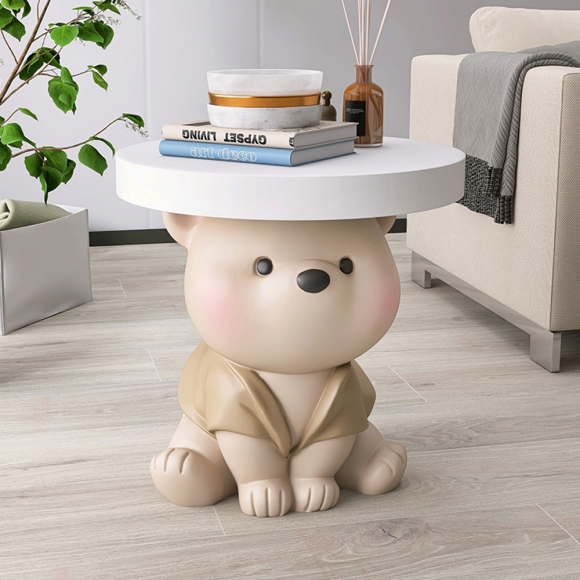 북극곰 사이드 협탁 테이블(43cm)