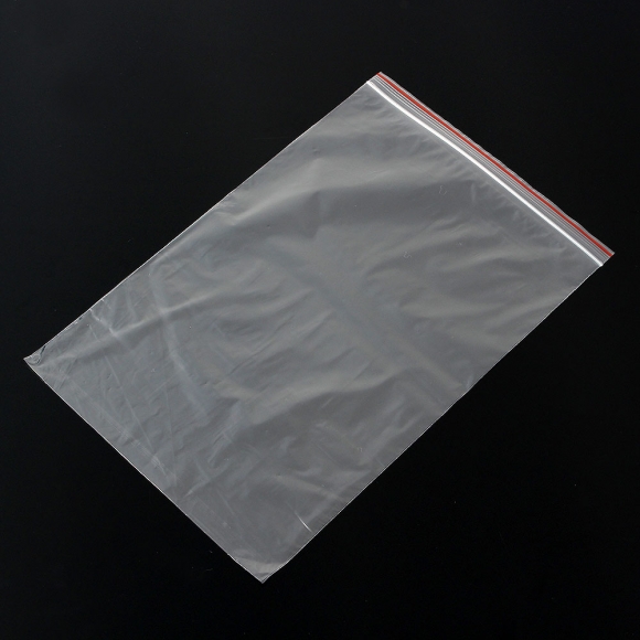 일등비닐 투명 지퍼백 100매(28x40cm)