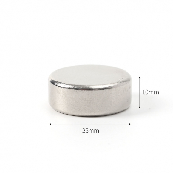 [몬스터킹] 초강력 네오디뮴 원형 자석 5개입(25x10mm)  