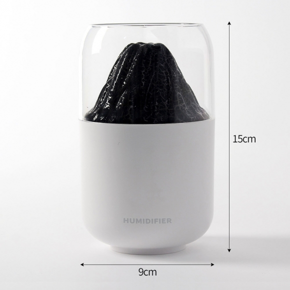 [웰스온] 볼케이노 USB 무드등 가습기 V2 (250ml) (화이트)