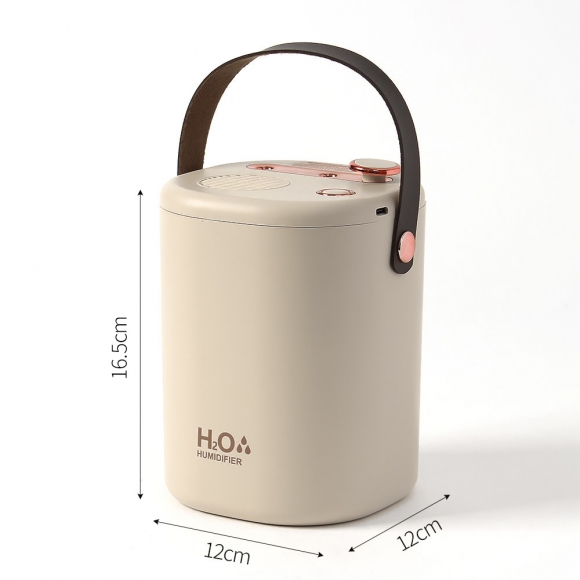 [웰스온] 촉촉 USB 무드등 가습기(1L) (베이지)