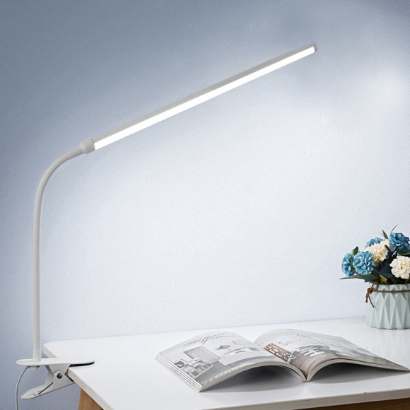 플렉시블 LED 집게 스탠드(58cm) (화이트)