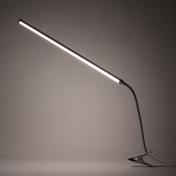 플렉시블 LED 집게 스탠드(58cm) (화이트)