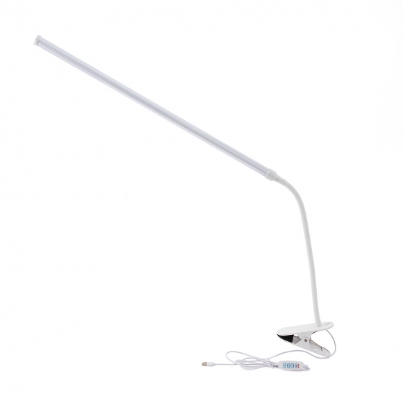 플렉시블 LED 집게 스탠드(58cm) (화이트)