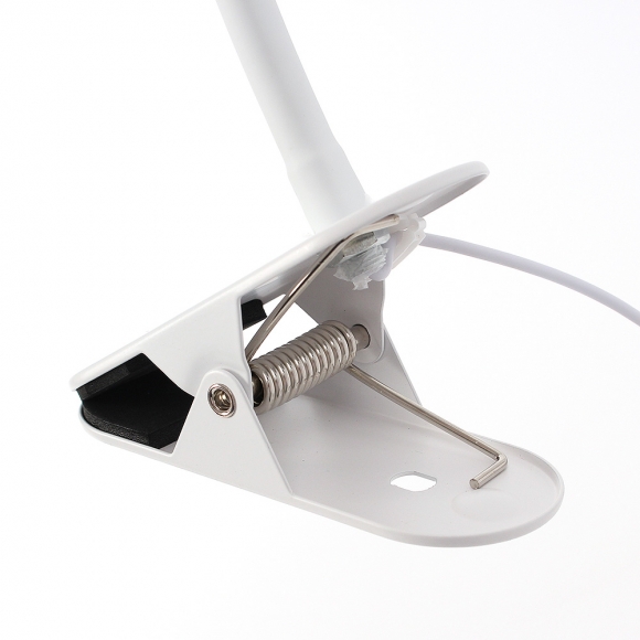 플렉시블 LED 집게 스탠드(58cm) (화이트)
