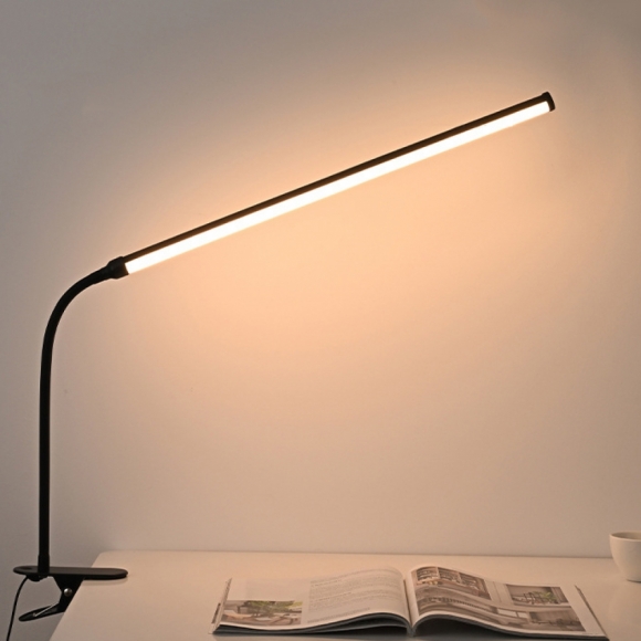플렉시블 LED 집게 스탠드(58cm) (블랙)