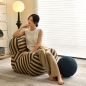 모더닉 창의 소프트 1인용 소파의자(78cm)+스툴