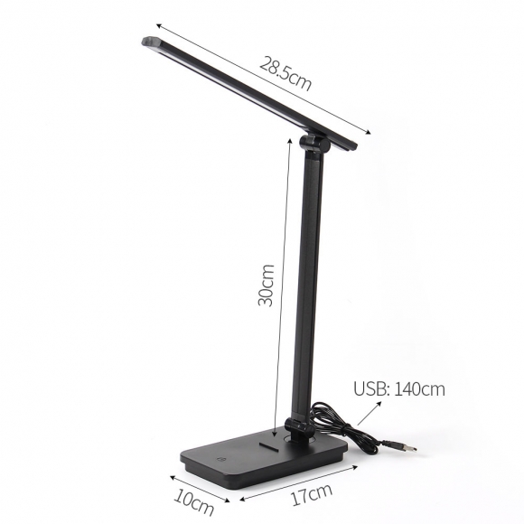 컨사이스 LED 스탠드(블랙)