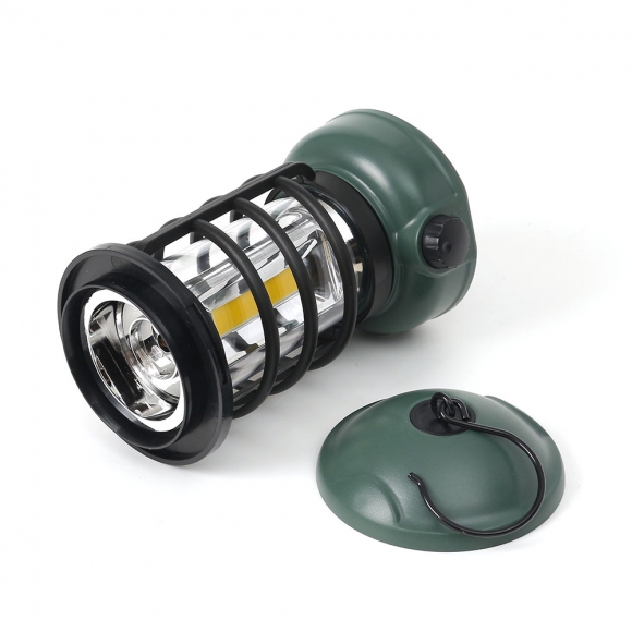 COB 레트로 감성 캠핑랜턴 L3(그린)