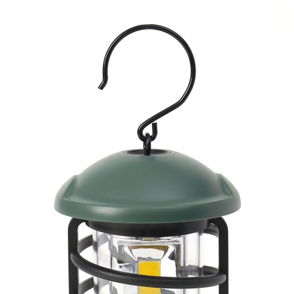 COB 레트로 감성 캠핑랜턴 L3(그린)