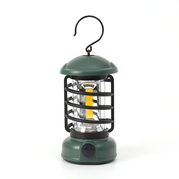 COB 레트로 감성 캠핑랜턴 L3(그린)