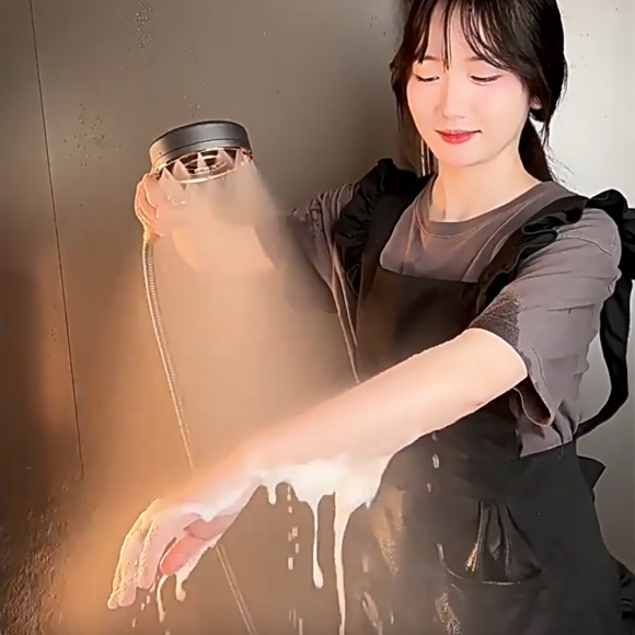 퓨어링 3단수압 온오프 샤워기헤드(그레이)