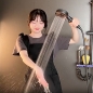 퓨어링 3단수압 온오프 샤워기헤드(그레이)