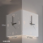 인테리어 양면 코너 무소음 벽시계03