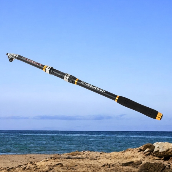 랭크업 입문용 원투낚싯대(2.7m) (블랙)