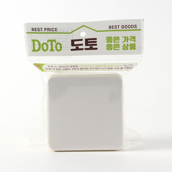 아트페이퍼 반코팅 무지 종이카드 100매(10x10cm)
