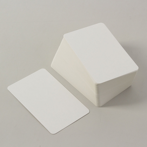 아트페이퍼 반코팅 무지 종이카드 100매(7x11cm)