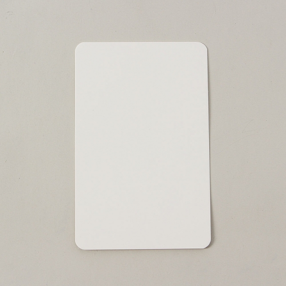 아트페이퍼 반코팅 무지 종이카드 100매(7x11cm)