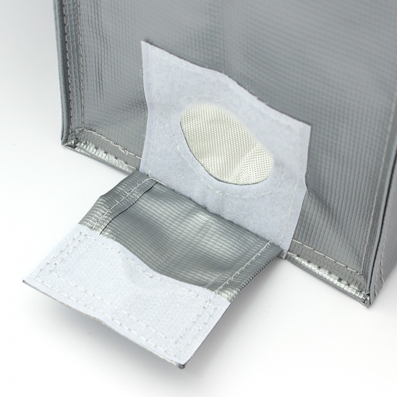 리튬 배터리 난연 보관가방(실버)