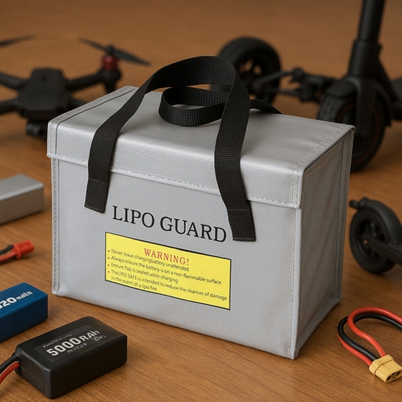 리튬 배터리 난연 보관가방(실버)