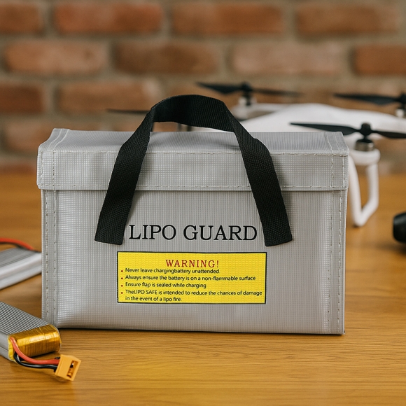 리튬 배터리 난연 보관가방(실버)