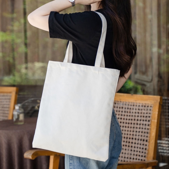 베이직 커스텀 무지 에코백 2p세트(31x35cm) (바닥면)