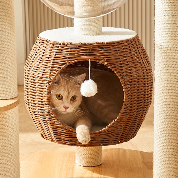 고양이 스크래쳐 바스켓 캣타워B-1