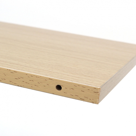 공간데코 무타공 벽선반 (60x19.5cm) (내추럴우드)